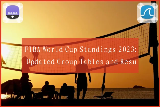 FIBA World Cup Standings 2023: Updated Group Tables and Results