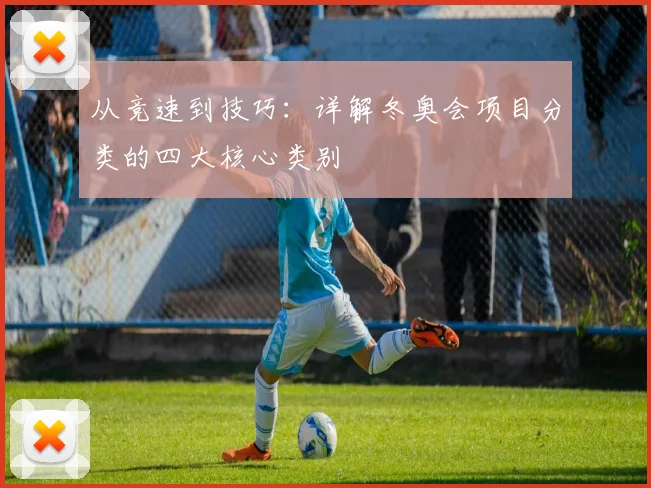 从竞速到技巧：详解冬奥会项目分类的四大核心类别